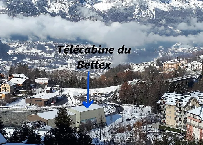 Duplex 6 Pers, Avec 8 Couchages, Garage, Wifi, Calme, Proche Des Pistes, Top Equipe Et Linges Fournis, Vue Magnifique