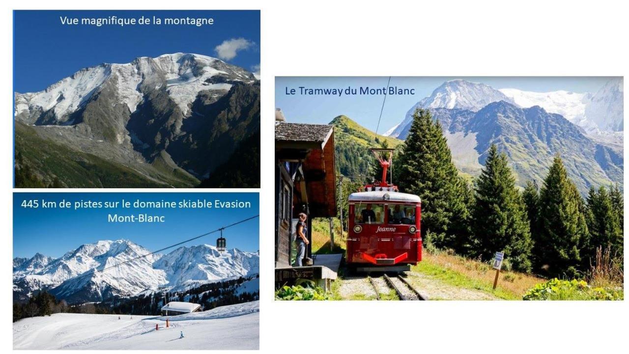 Vue Magnifique: Duplex Retreat With Garage And Wi-fi Saint-Gervais-les-Bains